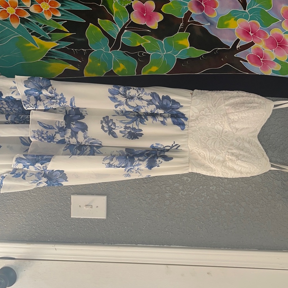 Floor length dress